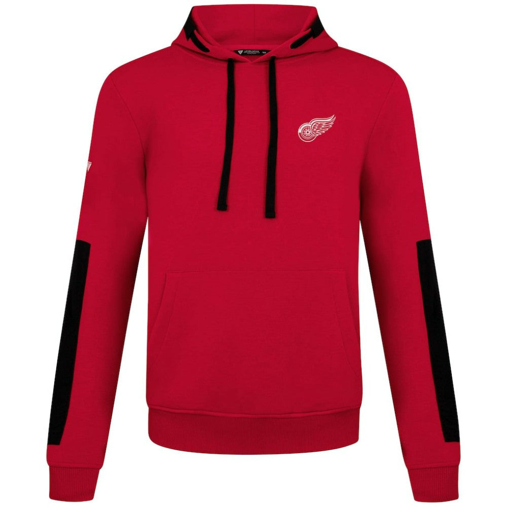 Detroit Red Wings Levelwear Bombay Pullover Hoodie Red