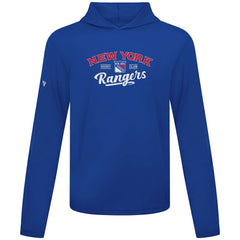 New York Rangers Levelwear Anthem Ice Wall Pullover Hoodie Blue