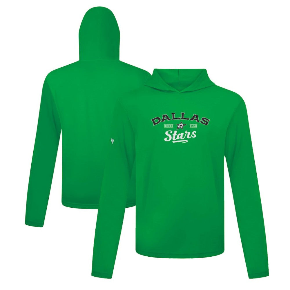 Dallas Stars Levelwear Anthem Ice Wall Pullover Hoodie Kelly Green