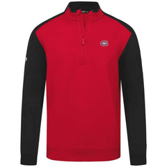 Montreal Canadiens Levelwear Bayou Insignia Core Quarter-Zip Pullover Top Red