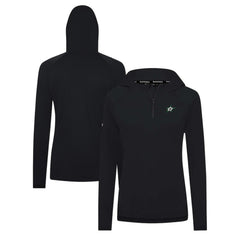 Dallas Stars Levelwear Women's Raven Insignia Core Quarter-Zip Jacket Black