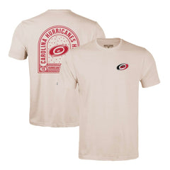 Carolina Hurricanes Levelwear Richmond Stained Glass T-Shirt Khaki