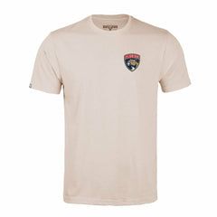 Florida Panthers Levelwear Richmond Stained Glass T-Shirt Khaki