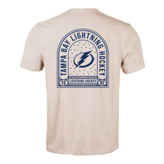 Tampa Bay Lightning Levelwear Richmond Stained Glass T-Shirt Khaki