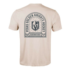 Vegas Golden Knights Levelwear Richmond Stained Glass T-Shirt Khaki