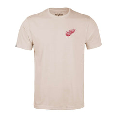 Detroit Red Wings Levelwear Richmond Stained Glass T-Shirt Khaki