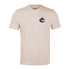 Vancouver Canucks Levelwear Richmond Stained Glass T-Shirt Khaki