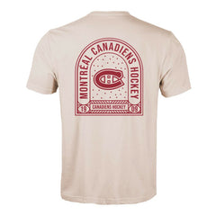 Montreal Canadiens Levelwear Richmond Stained Glass T-Shirt Khaki