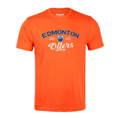 Edmonton Oilers Levelwear Richmond Ice Wall T-Shirt Orange
