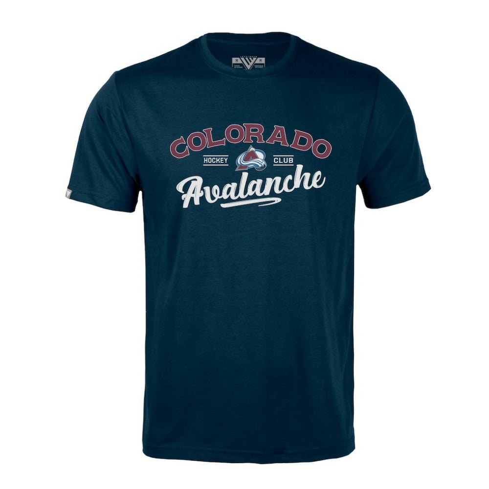 Colorado Avalanche Levelwear Richmond Ice Wall T-Shirt Navy
