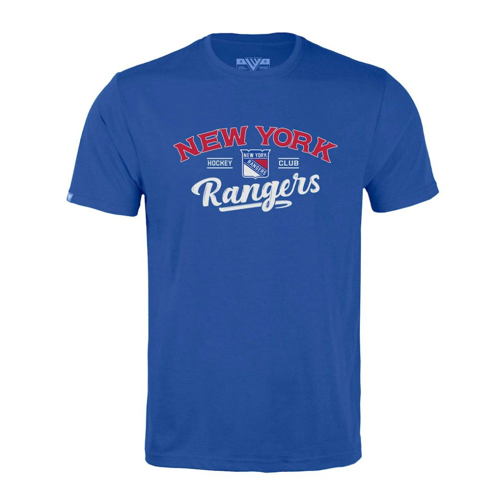 New York Rangers Levelwear Richmond Ice Wall T-Shirt Blue