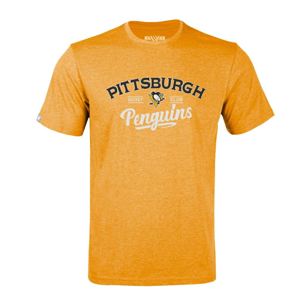 Pittsburgh Penguins Levelwear Richmond Ice Wall T-Shirt Gold
