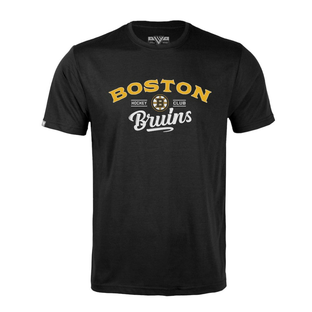 Boston Bruins Levelwear Richmond Ice Wall T-Shirt Black