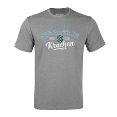 Seattle Kraken Levelwear Richmond Ice Wall T-Shirt Gray