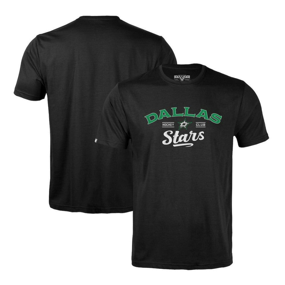 Dallas Stars Levelwear Richmond Ice Wall T-Shirt Black
