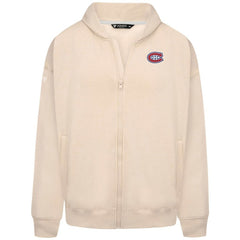 Montreal Canadiens Levelwear Uphill Stained Glass Full-Zip Hoodie Jacket Khaki