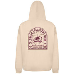 Colorado Avalanche Levelwear Uphill Stained Glass Full-Zip Hoodie Jacket Khaki