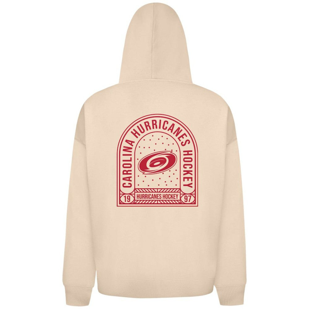 Carolina Hurricanes Levelwear Uphill Stained Glass Full-Zip Hoodie Jacket Khaki