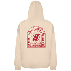 New Jersey Devils Levelwear Uphill Stained Glass Full-Zip Hoodie Jacket Khaki