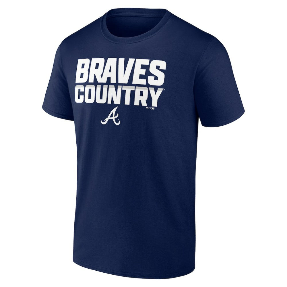 Atlanta Braves October Baseball T-Shirt Navy