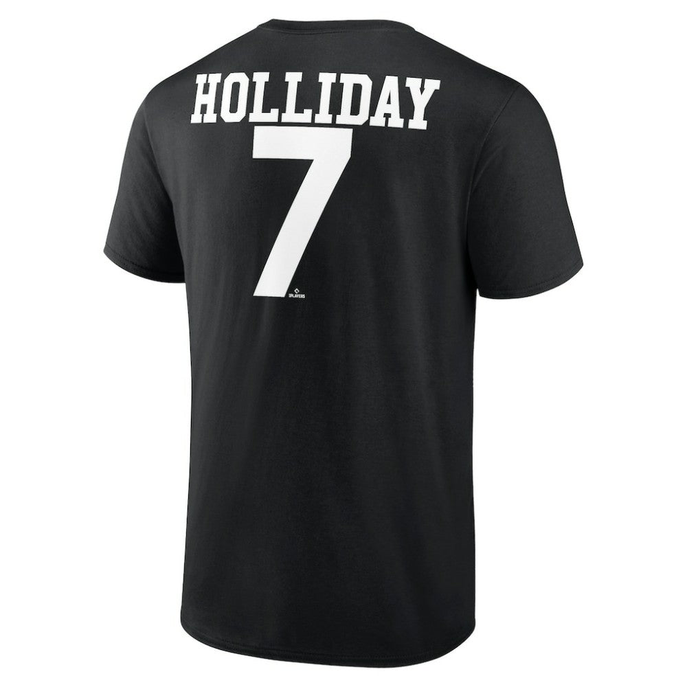 Jackson Holliday Baltimore Orioles Icon Player Name &Number T-Shirt Black