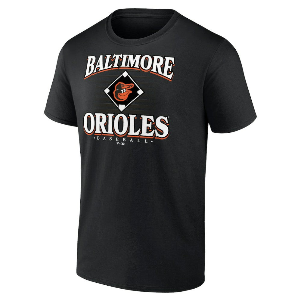 Baltimore Orioles Retro Diamond T-Shirt Black