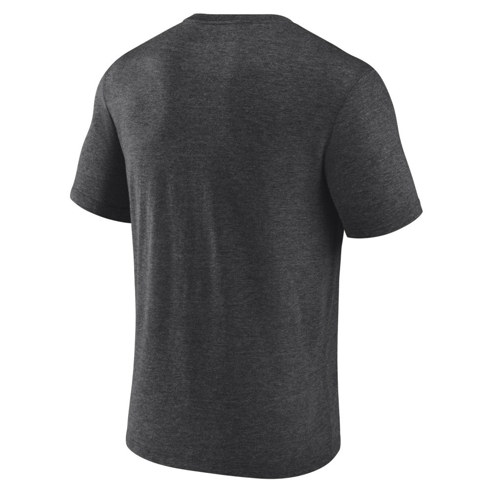 Cincinnati Reds Wonderment Tri-Blend T-Shirt Charcoal
