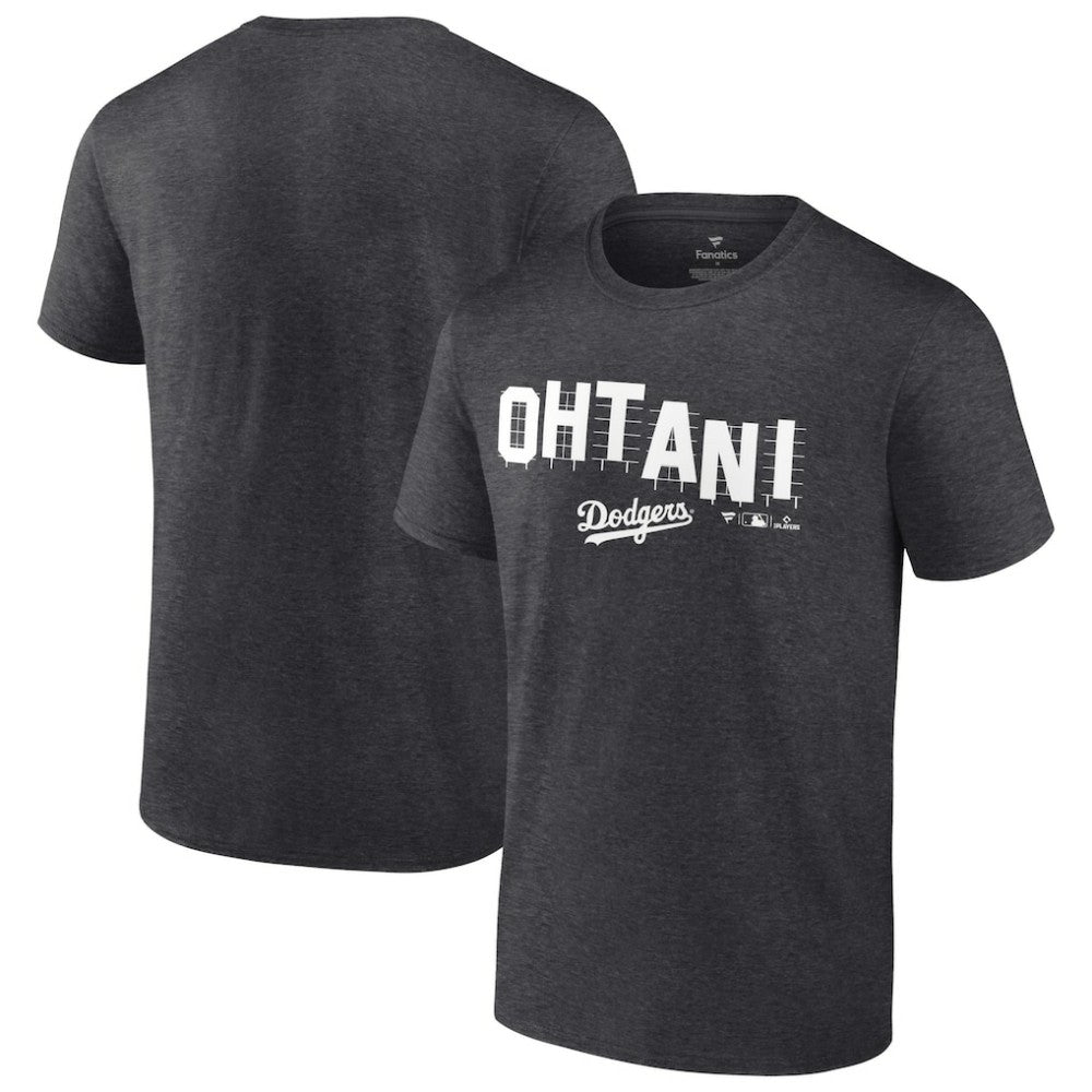 Shohei Ohtani Los Angeles Dodgers Hollywood T-Shirt Charcoal