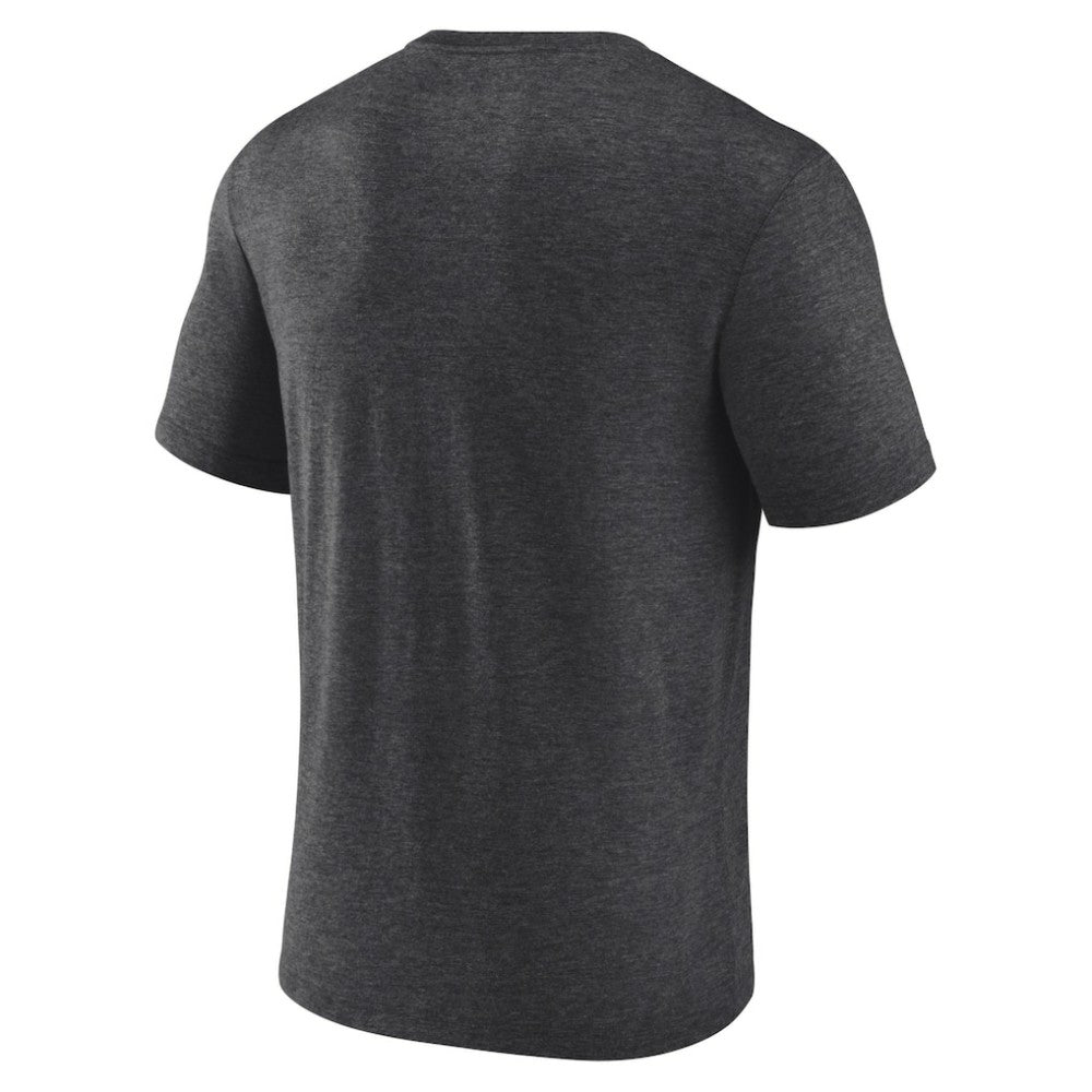 Los Angeles Dodgers Wonderment Tri-Blend T-Shirt Charcoal