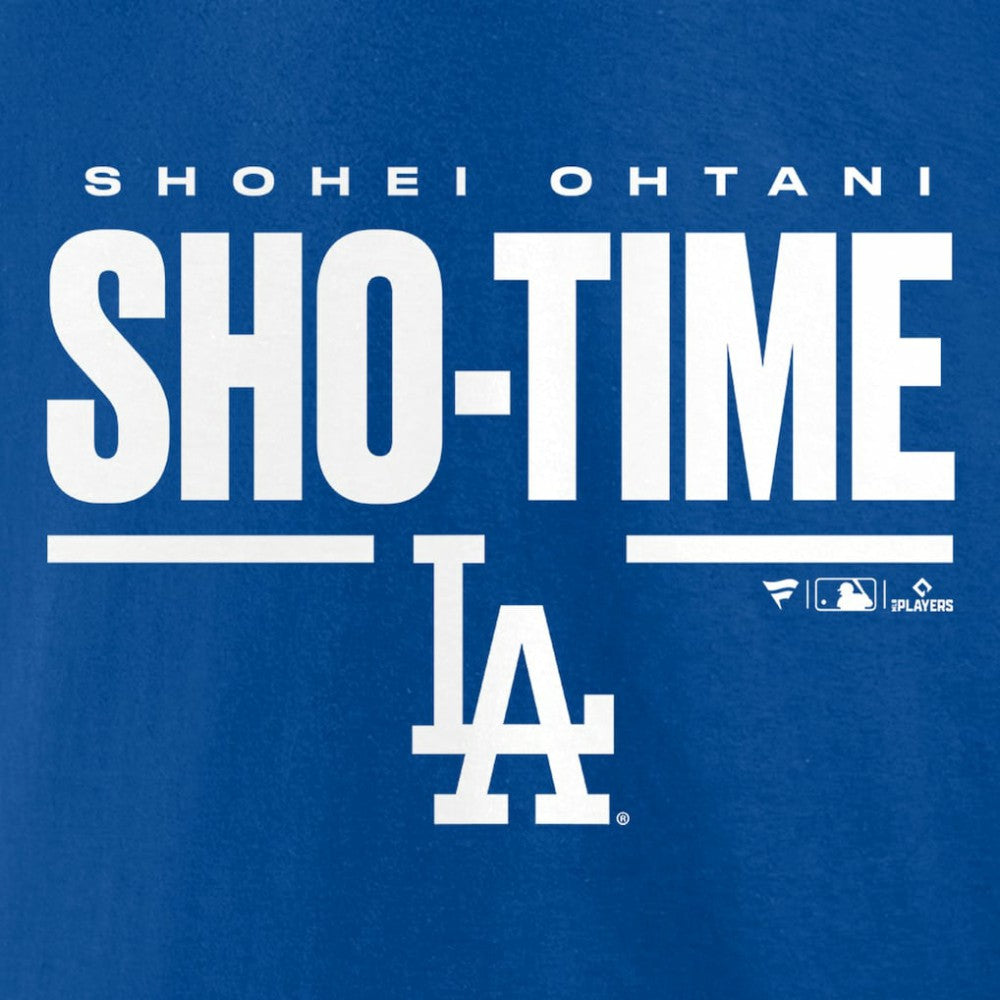 Shohei Ohtani Los Angeles Dodgers Sho-Time Horizontal T-Shirt Royal