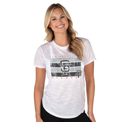 San Francisco Giants Concepts Sport Women's Infuse Knit Top White