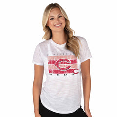 Cincinnati Reds Concepts Sport Women's Infuse Knit Top White