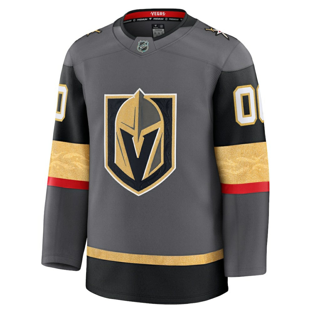 Vegas Golden Knights Fanatics Alternate Premium Custom Jersey Gray