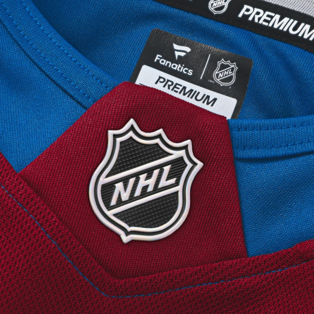 Colorado Avalanche Fanatics Home Premium Custom Jersey Burgundy