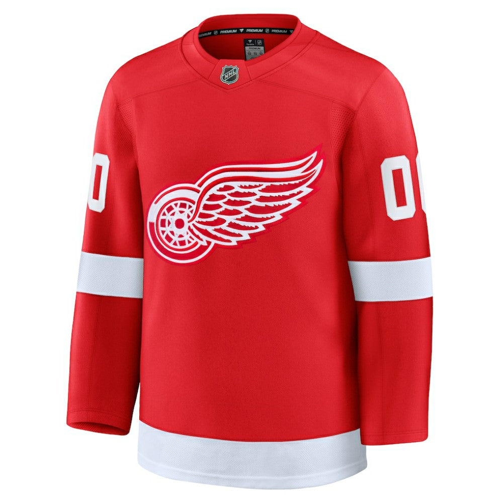 Detroit Red Wings Fanatics Home Premium Custom Jersey Red
