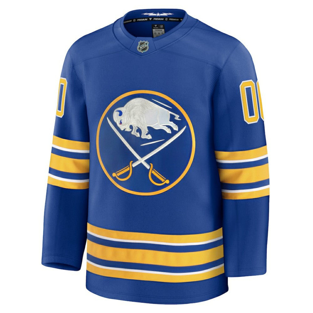 Buffalo Sabres Fanatics Home Premium Custom Jersey Royal