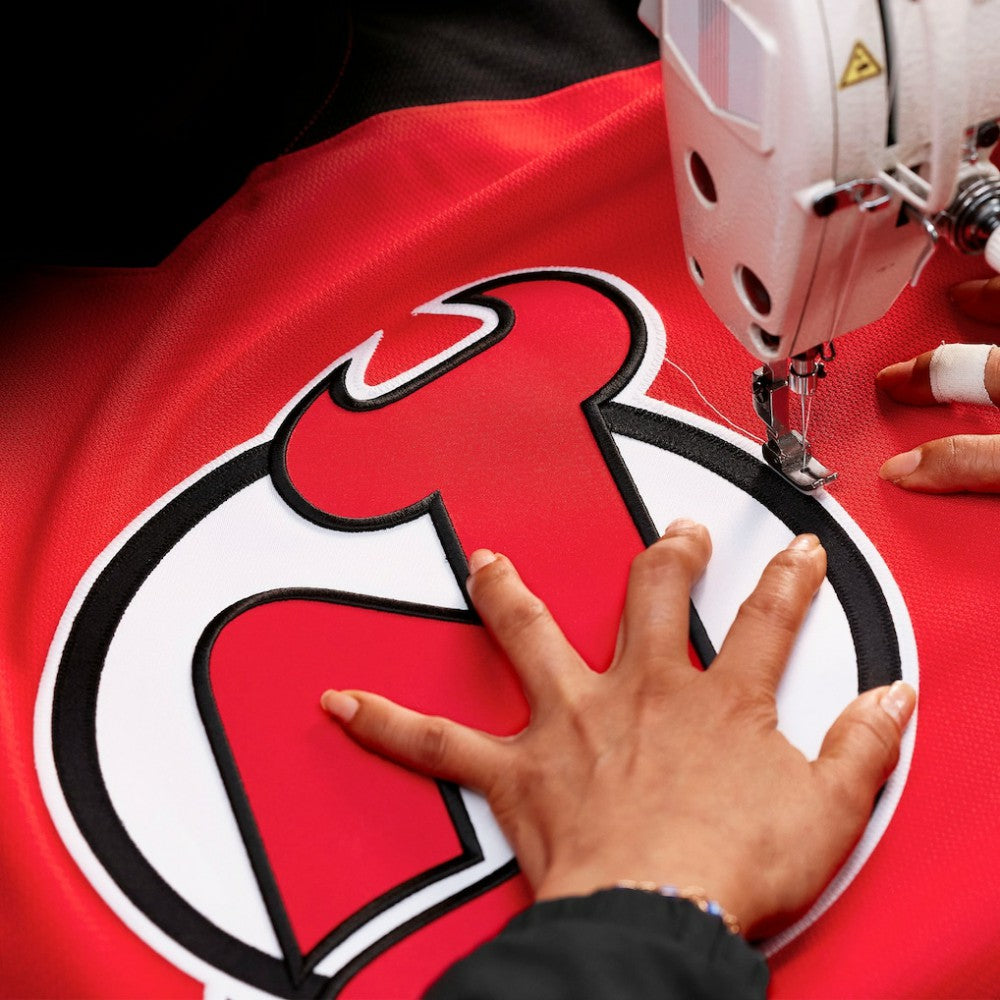 New Jersey Devils Fanatics Home Authentic Pro Custom Jersey Red