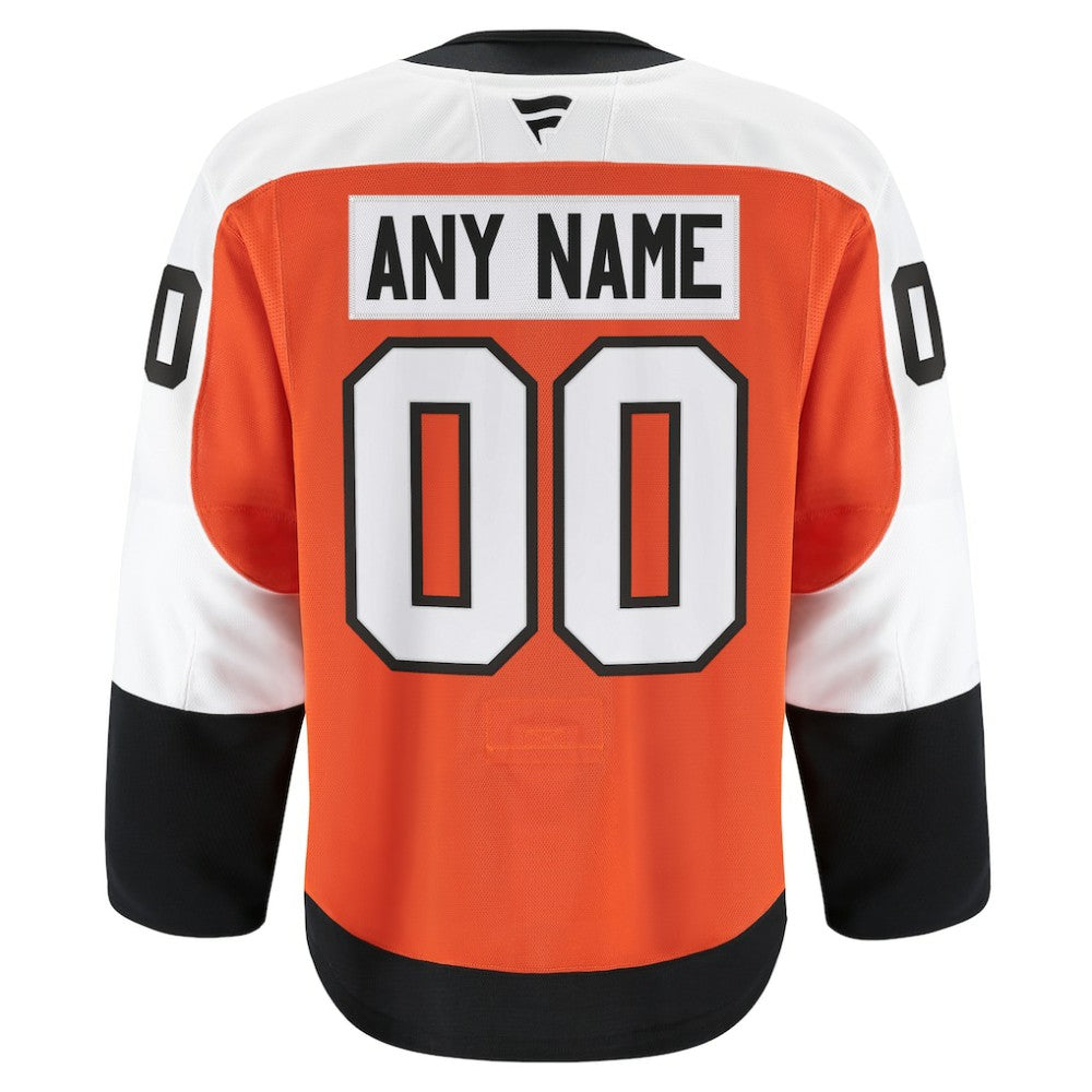 Philadelphia Flyers Fanatics Home Authentic Pro Custom Jersey Orange