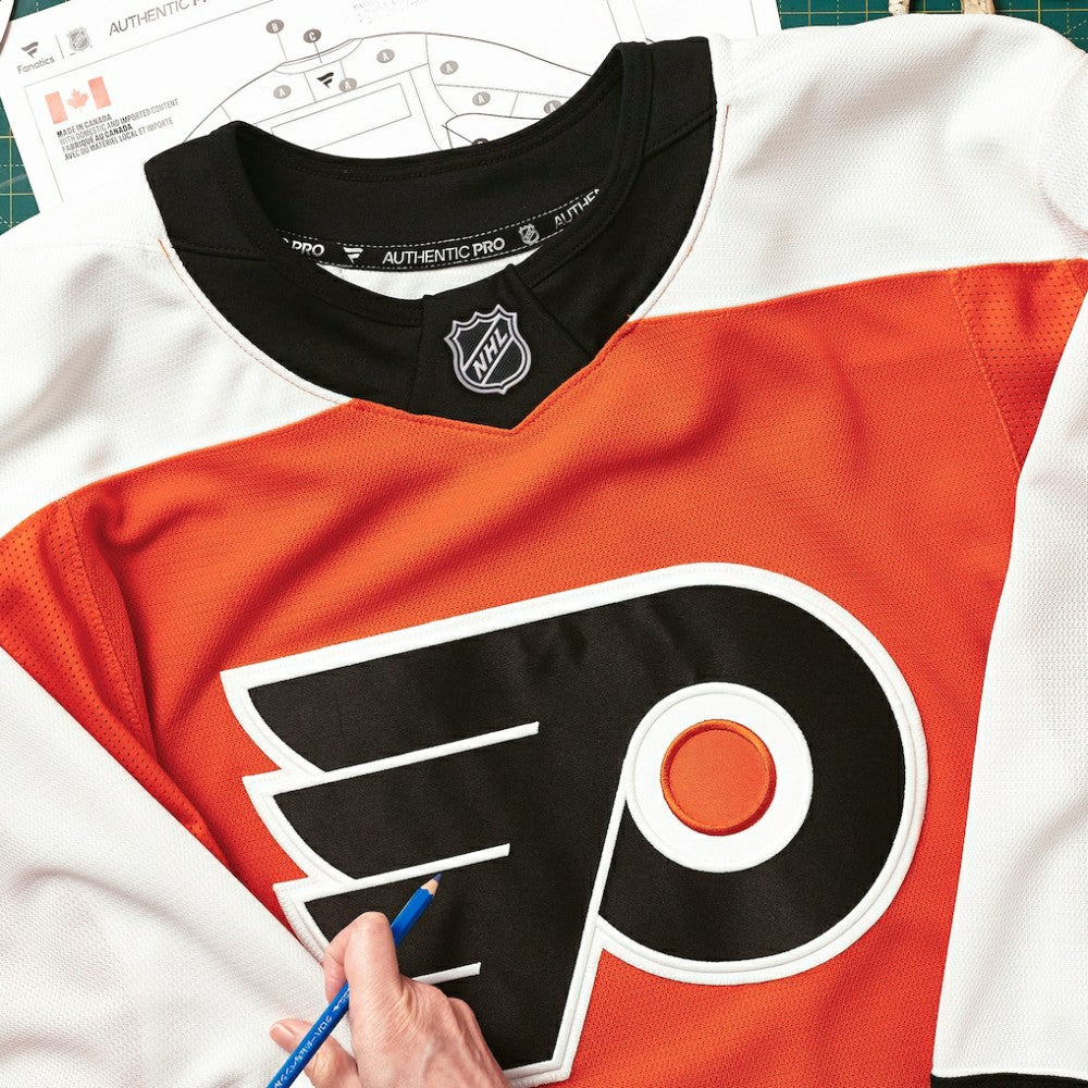 Philadelphia Flyers Fanatics Home Authentic Pro Custom Jersey Orange