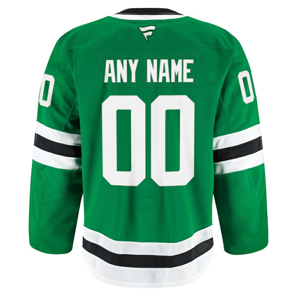 Dallas Stars Fanatics Home Authentic Pro Custom Jersey Kelly Green