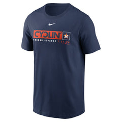 Yordan Alvarez Houston Astros Hit For The Cycle T-Shirt Navy | Nike
