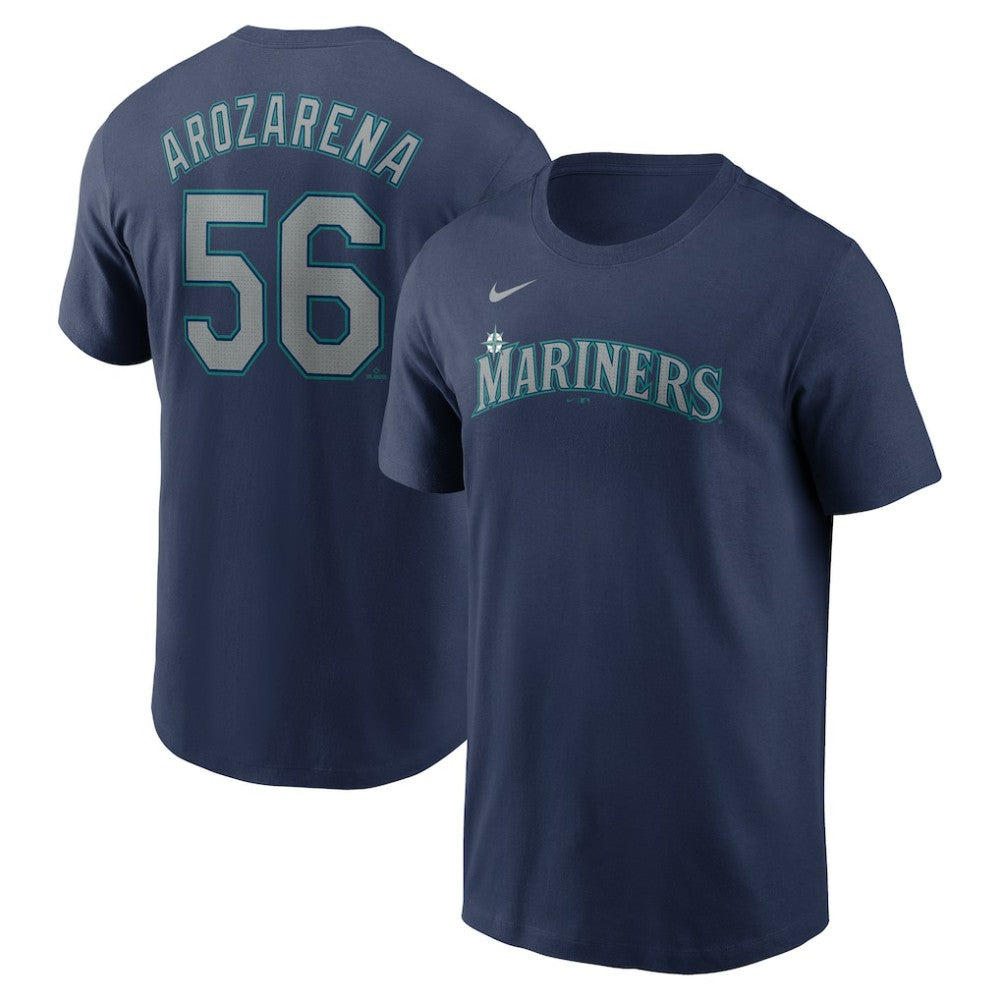 Randy Arozarena Seattle Mariners Fuse Name & Number T-Shirt Navy | Nike