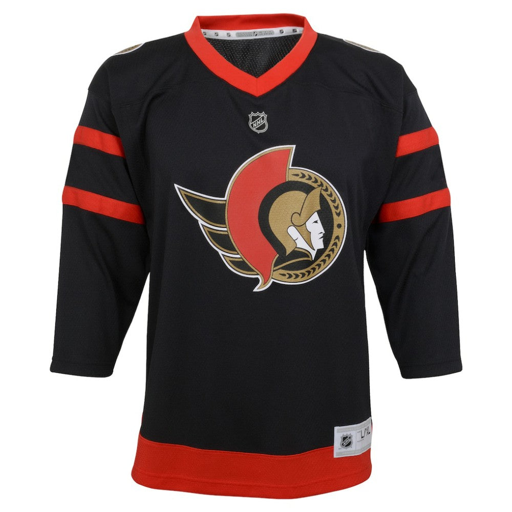Ottawa Senators Preschool Replica Jersey Black