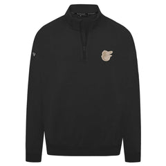 Baltimore Orioles Levelwear Murray Quarter-Zip Sweatshirt Black