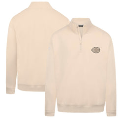 Cincinnati Reds Levelwear Murray Quarter-Zip Sweatshirt Khaki