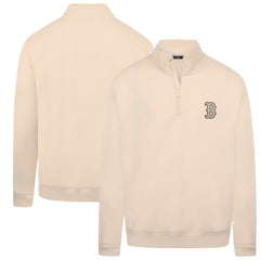 Boston Red Sox Levelwear Murray Quarter-Zip Sweatshirt Khaki