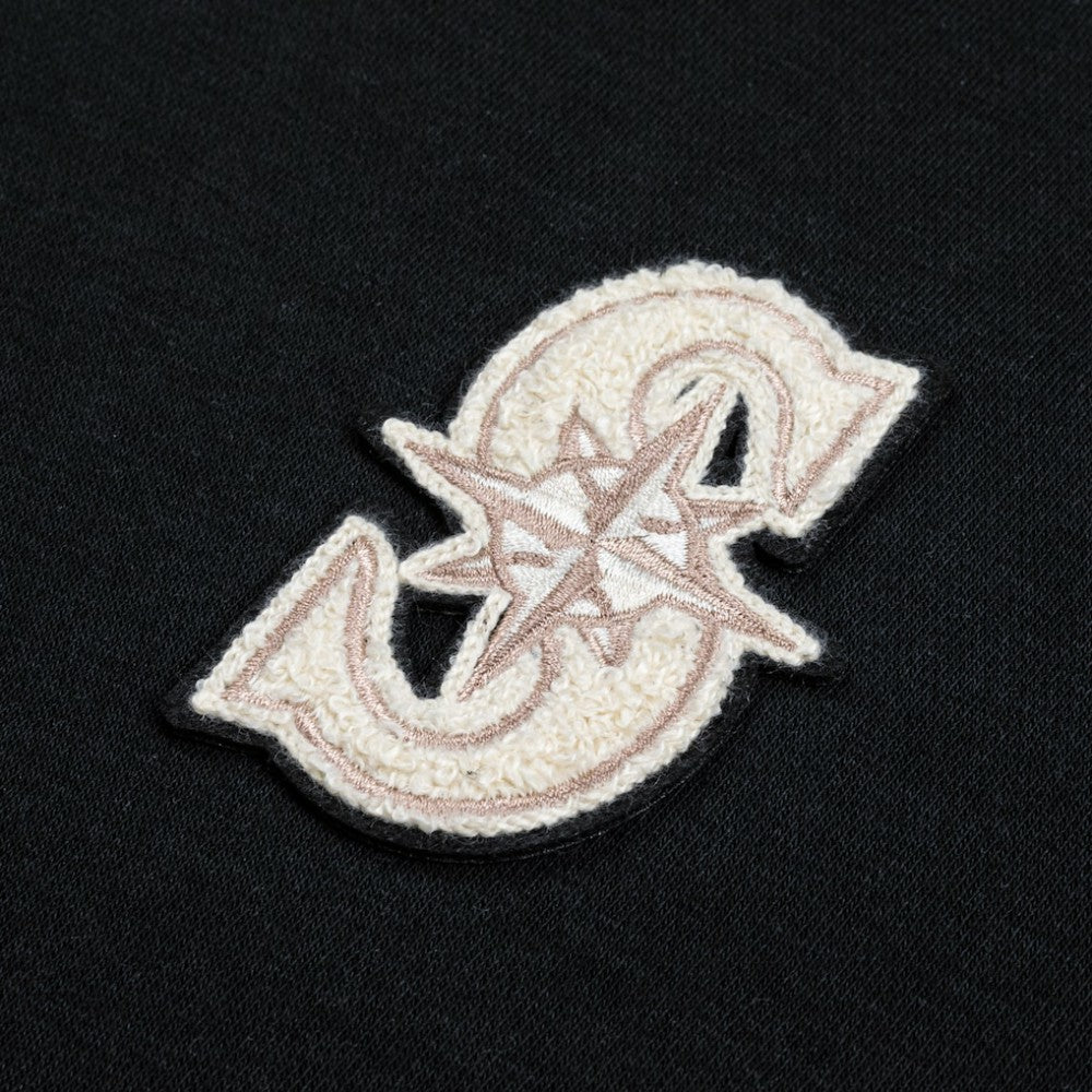 Seattle Mariners Levelwear Murray Quarter-Zip Sweatshirt Black