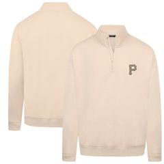 Pittsburgh Pirates Levelwear Murray Quarter-Zip Sweatshirt Khaki