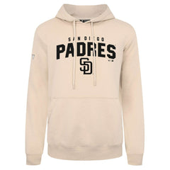 San Diego Padres Levelwear Podium Team Arch Pullover Hoodie Khaki