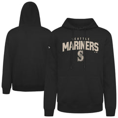 Seattle Mariners Levelwear Podium Team Arch Pullover Hoodie Black